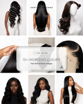 High-end Luxury Pro Gen. Hair Brand Stock Images